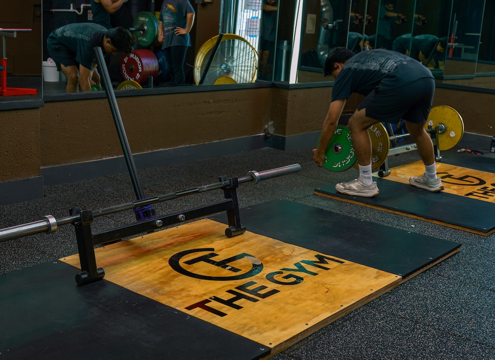 Powerlifting and deadlift area at TG The Gym Los Angeles